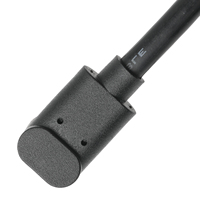 Hochgeschwindigkeits-USB 2.0-Typ-C-Kabel 5A Schnell lade daten übertragung Magnetische LED-Bildschirm anzeige mit Automatik aufzug für Mobiltelefone
