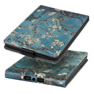 <span class=keywords><strong>Funda</strong></span> tipo folio magnética con estampado DIY personalizado para <span class=keywords><strong>Kindle</strong></span> 8th Generation <span class=keywords><strong>Oasis</strong></span>, <span class=keywords><strong>funda</strong></span> magnética de cuero Pu con tapa, venta al por mayor - Product Image 3