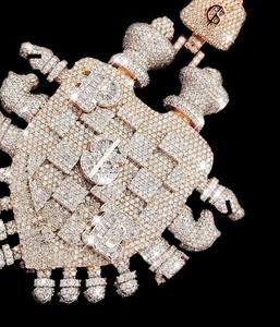 สร้อยคอจี้เพชรทรงรีที่ไม่ซ้ำใครสำหรับผู้หญิงชุดปาร์ตี้และสำนักงานมีสไตล์มีจำหน่ายในราคาที่ดีที่สุด - Product Image 4