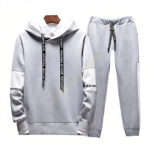 Conjunto Deportivo Premium de Diseño para Invierno, Sudadera Lisa de Alta Calidad, 100% Algodón, Ropa Deportiva Unisex para los Amantes de la Moda - Product Image 1