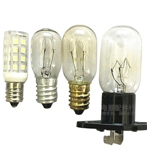 Bombilla para refrigerador E26, 15W, filamento de tungsteno, blanco cálido, 46mm de longitud, para horno microondas, campana extractora, lámpara de sal - Product Image 3