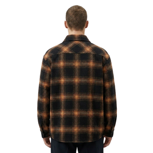 <span class=keywords><strong>Chemise</strong></span> de <span class=keywords><strong>Travail</strong></span> en Flanelle et Laine de Haute Qualité avec Logo Personnalisé XUFEI, Fabrication OEM, Designer, Surchemise à Carreaux pour Hommes - Product Image 3
