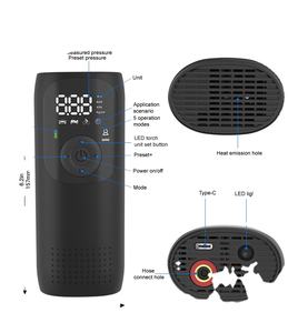 Newo גלגל אביזרי מיץ עד שטוח צמיגים עבור אופני אופנועים רכב כדור נמוך רעש אוויר מדחס עבור מרוץ - Product Image 2