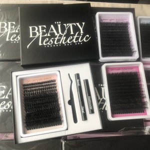 Precut <strong>Lash</strong> Ribbon DIY Cluster <strong>Lashes</strong>: Silk Light Fiber, Segmented, Lightweight for Spring Picnics &amp; <strong>Cherry</strong> Blossom Trips - Product Image 5
