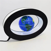 Fábrica de Vietnam OEM ODM diseño inteligente iluminado flotante giratorio globo de levitación magnética con luz LED
