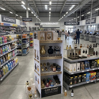 Support d'affichage au sol en carton ondulé personnalisé en gros pour magasin de détail et supermarché