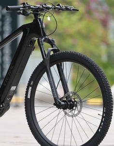 Venta al por mayor de fábrica: Bicicleta eléctrica de montaña de carbono EM8 con motor central de 48V 500W 750W, 27.5/29 pulgadas, M6100/12s+m560/500w+48v14a, High Bike - Product Image 2