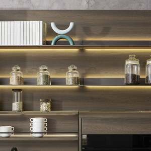 Gabinetes de Cocina Modernos Multifuncionales de Madera de Abedul Maciza de Alta Calidad con Color y Tamaño Personalizados y Diseño Gratuito - Product Image 5