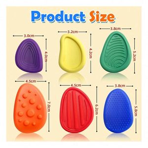 Paquete de Mini Juguetes Sensoriales: Anillos Deslizantes de Goma/Metal/Plástico para Alivio del Estrés y Necesidades Sensoriales, Colección Educativa 8+ - Product Image 6