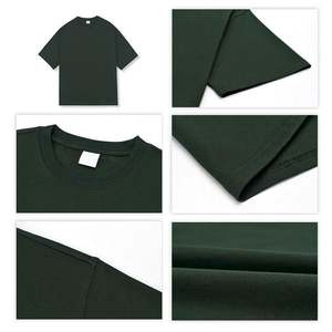 Camiseta Personalizada al por Mayor, Unisex, Tejida, 100% Algodón, Anti-Pilling, Manga Corta, Corte Holgado, Talla Grande, con Etiqueta Personalizada - Product Image 5