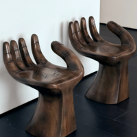 Fauteuil d'appoint de luxe en bois massif, chaise modulaire pour salon, décoration personnalisée pour la maison