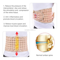 Ceinture de Décompression OEM Flexible pour Traction Spinale, Support Lombaire Gonflable et Respirant pour Douleurs Lombaires