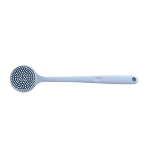 Wholesale Premium Silicone <b>Back</b> Scrubber Long Handle Shower <b>Brush</b> Multifunctional Exfoliating Kitchen Cleaning Tool - Product Image 3