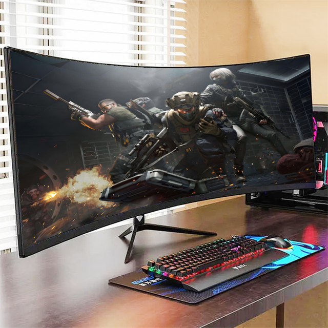 Adjustable Stand 34 Inch QHD (3440 X 1440) 21:9 165hz 1ms UltraWide IPS Monitor With Type-C PBP and Built-in Speaker