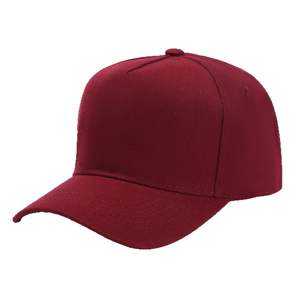 Gorra de Béisbol Roja Unisex, Tela de Sarga, Protección Solar, Transpirable, para Exteriores, Primavera/Otoño, Estilo Casual - Product Image 2