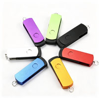 Clé USB pivotante personnalisable avec logo, 2 Go, 4 Go, 8 Go, 16 Go, 128 Go, USB 2.0, 3.0, Clé USB stylo, Clé USB mémoire
