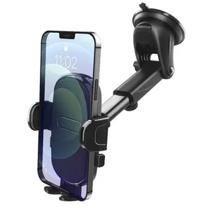 2024 Upgraded Cell Phone Holder Car Hands Free Car Mobile Phone Holder Mount Fit For Smartphone