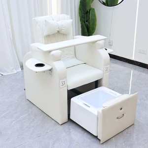 Hot Selling Salon Massage Chair Nail Spa Foot Massage Chair Modern Luxury Multifunctional Nail Beauty Salon Pedicure Chair - Product Image 4