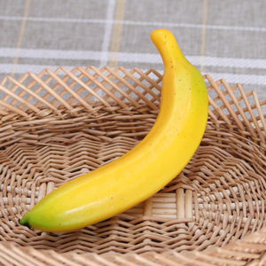 <span class=keywords><strong>Fruits</strong></span> artificiels en plastique jaunes en forme de bananes décoratives pour la <span class=keywords><strong>décoration</strong></span> de la maison - Product Image 2