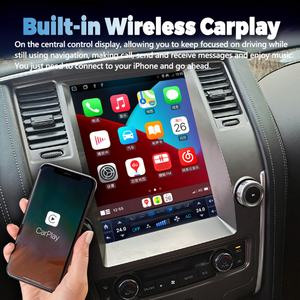 Pantalla de Navegación GPS Android 13 de 13.8 Pulgadas, Reproductor Multimedia de Video, Radio Estéreo CarPlay para Nissan Patrol Y62 Y61 Armada 2010 2020 - Product Image 3