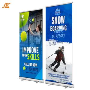 Bannière enroulable personnalisée en polyester résistante aux intempéries pour la promotion de la <span class=keywords><strong>recrutement</strong></span> de groupes d'intérêt communautaires à l'étranger - Product Image 2