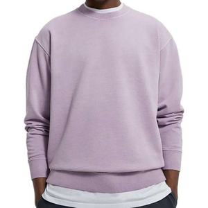 Sweat-shirt en molleton français OEM, pull personnalisé, sweat-shirt pour homme, sweat-shirt à épaules tombantes, sweat-shirt surdimensionné pour homme - Product Image 1