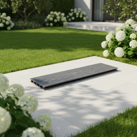 Planches de terrasse en composite bois-plastique pour l'extérieur