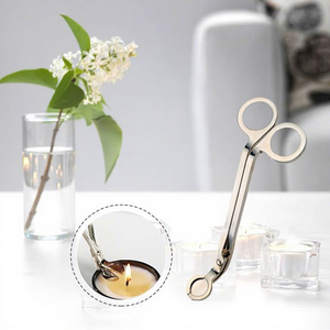 Ciseaux coupe-mèches en métal de qualité supérieure pour l'entretien des bougies, accessoire décoratif de style vintage pour éteindre les bougies - Product Image 6