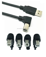 Cable de extensión único USB 2,0 tipo A macho a hembra Cable de extensión con bloqueo de pestillo