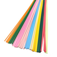 Bâtonnets diffuseurs en fibre rose clair 3mm 4mm pour diffuseur d'arômes d'intérieur