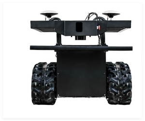 Fabricante de alta tecnología Robot al aire libre Mini plataforma de chasis con orugas Línea automática Siguiendo el carro del robot para la entrega de marketing - Product Image 4