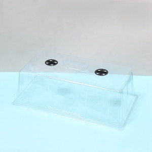 Cúpulas de humedad Bandejas de inicio de semillas 1020 Bandejas Clonación Germinación Propagación Plástico Microgreens Bandejas de cultivo Sin agujeros - Product Image 6