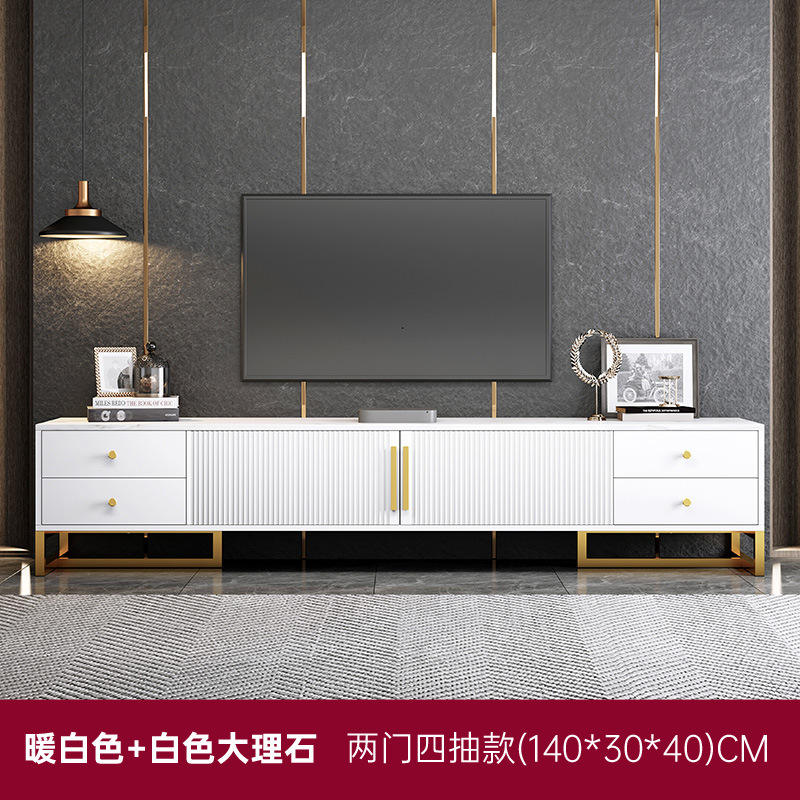 140ซม.สีขาว + ทองฟุต