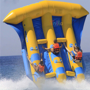 Oferta Caliente: Equipo de <span class=keywords><strong>Juego</strong></span> Acuático de PVC Duradero y Hermético, Bote Inflable, Pez Volador Inflable para Deportes Acuáticos en Venta - Product Image 3