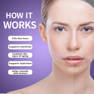 Crème faciale Anti-rides Marine <span class=keywords><strong>au</strong></span> collagène, crème de jour hydratante lissante pour raffermir et tonifier à l'aloe Vera crème pour le visage - Product Image 5