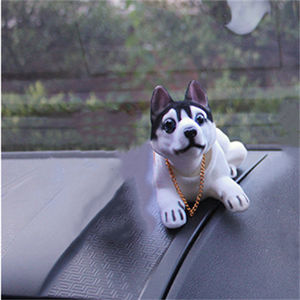 Poupée de <span class=keywords><strong>voiture</strong></span> Tête tremblante Ornements de <span class=keywords><strong>chien</strong></span> Décorations d'intérieur de <span class=keywords><strong>voiture</strong></span> Cadeaux créatifs mignons Décorations d'intérieur adaptées à plusieurs scènes - Product Image 3