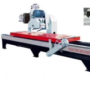 Hualong Machinery Tile Cutter Stone Saw 45 Degree Tilt Manual Cutting Quartz Marble Granite Stone Cutting Machine for Sale