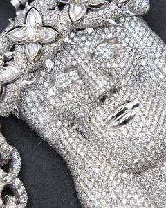 Colgante Hip Hop con Diamante Moissanite, Piedra Central Brillante, Joyería de Diseño Elegante con Acabado Helado a un Precio Accesible - Product Image 5