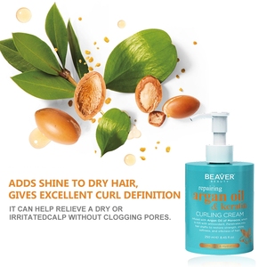 BEAVER Best Moisture Girl <span class=keywords><strong>Productos</strong></span> <span class=keywords><strong>para</strong></span> el cuidado del cabello <span class=keywords><strong>rizado</strong></span> Argan Oil Bouncy Styling Defining Enhancer Curl Cream <span class=keywords><strong>para</strong></span> cabello <span class=keywords><strong>rizado</strong></span> - Product Image 2