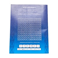 Cuaderno Escolar de Ghana A4, 96 Páginas, Rayado de 8mm, para Programa Educativo Gubernamental, Suministro al por Mayor