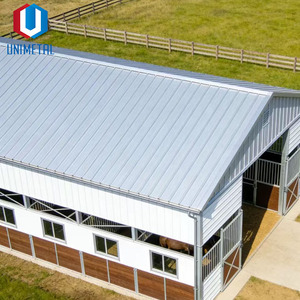 Establo para Vacas Lecheras de Estructura de Acero de Bajo Costo en China - Product Image 4