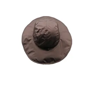 factory direct sale fashion Waterproof fisherman hat with large eaves for sun protection