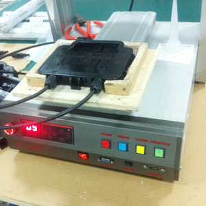Kundenspezifische, kostengünstige Solarpanel-Anschlusskasten-Klebemaschine zum Versiegeln von Anschlusskästen aus China - Product Image 4
