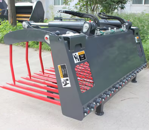 مرفقات آلات البناء الجديدة من سلسلة hCن ، شوكة كلاب زراعية ساخنة ، بناء محرك زلق من نوع graple Fork - Product Image 5