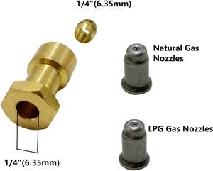 Earth Star <span class=keywords><strong>Pilot</strong></span> Burner Gas Deep Fryer LP NAT 2 Way <span class=keywords><strong>Pilot</strong></span> api - Product Image 3