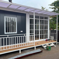 Maison modulaire détachable de 20 pieds maison modulaire de secours préfabriqué Sauvetage d'urgence Maison mobile en conteneur