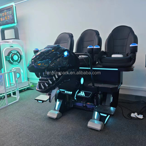 <strong>3</strong> Players Commercial 9D VR Simulator Indoor/Outdoor Entertainment Sports Virtual Reality Machine <strong>AR</strong>/VR Software Metal Airport - Product Image 5