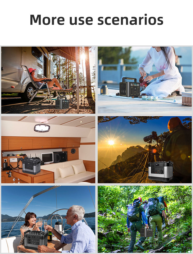 BMS Solar 2000W Portable Power Station With Lithium Ion Battery
