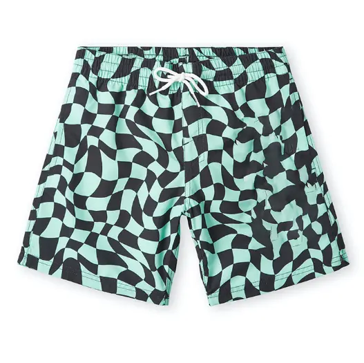 Mens Swimwear Drawstring Short Swim Trunk Beach Board Custom Logo Running Shorts Print Men's Shorts