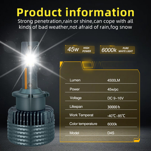 Sfda D4 Led Đèn Pha 45 Wát 4500lm 6000K <span class=keywords><strong>Xenon</strong></span> Trắng Độ sáng cao lỗi miễn phí CANBUS tùy chỉnh bao bì phổ chuyển đổi <span class=keywords><strong>Kit</strong></span> - Product Image 6